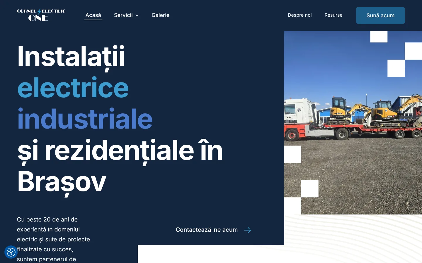 Pagina principală CORNEL ELECTRIC ONE