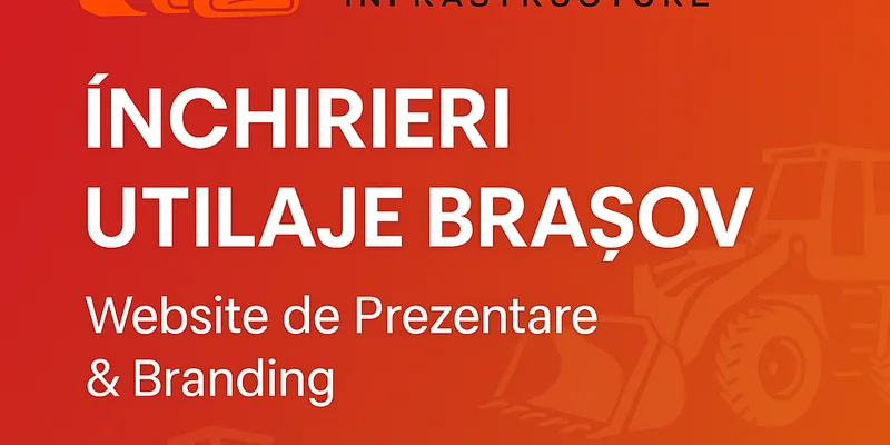 INCHIRIERI UTILAJE BRAȘOV - Website de Prezentare & Branding - Proiect dezvoltare web WordPress realizat de NextJourney Brașov România pentru INCHIRIERI UTILAJE BRAȘOV