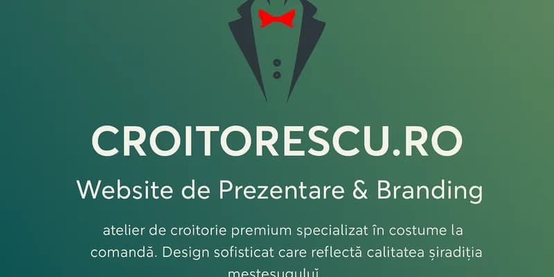 CROITORESCU.RO - Website de Prezentare & Branding - proiect NextJourney